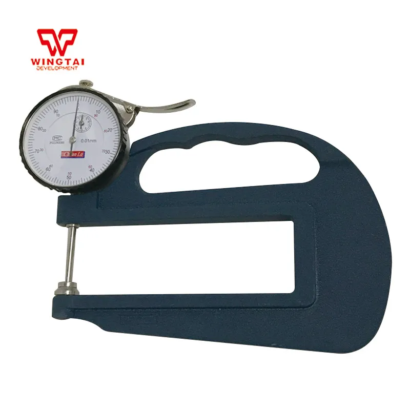 

0-10mm Metal Mechanical Thickness Gauge BC06 Digital Thickness Gauge For Rubber, paper