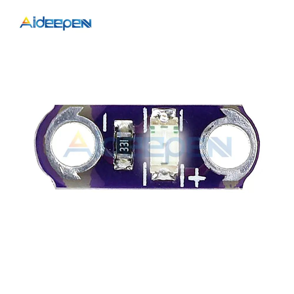 5 шт. LilyPad светодиодный модуль белый Светодиодный для Arduino DIY Kit 3 5V|Детали и