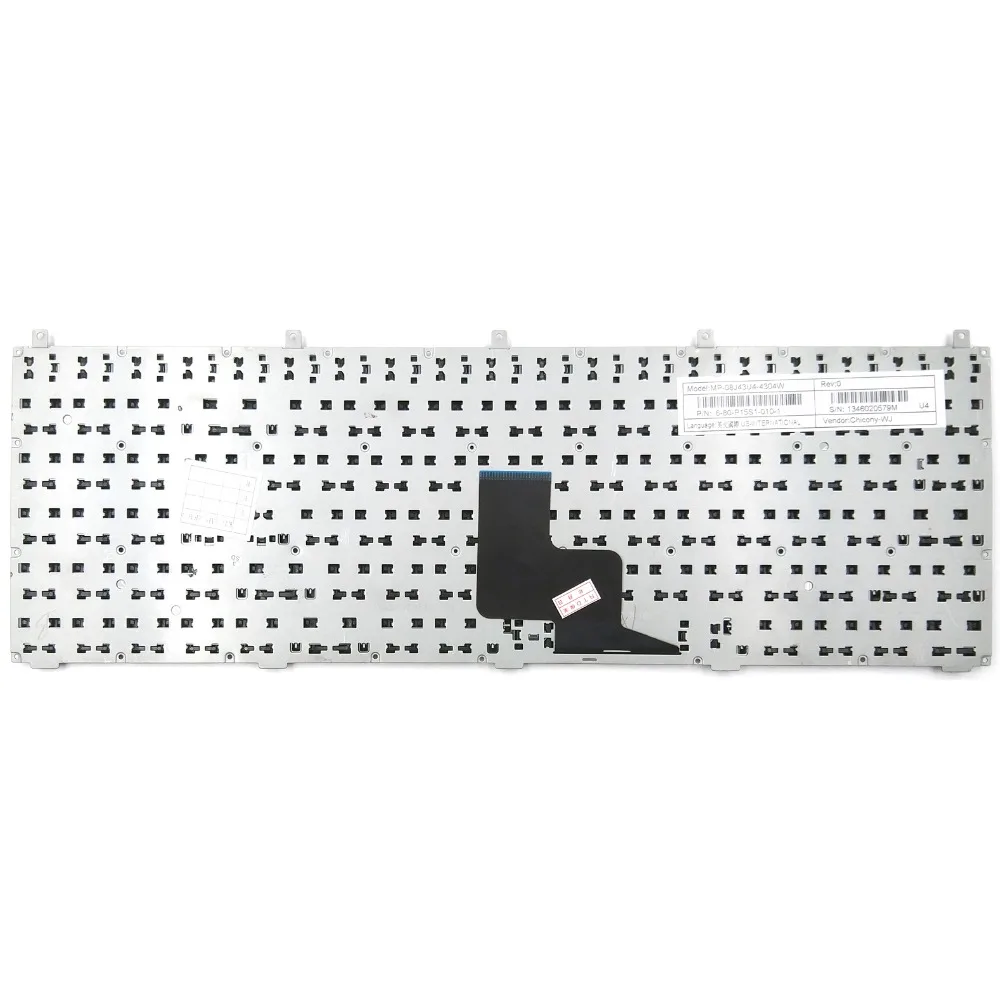 Новая клавиатура для ноутбука Clevo W170ER W170HN W170HR W250H W250HU W250HUQ W251B W251BUQ w251bw W251C W251CUQ W251H |