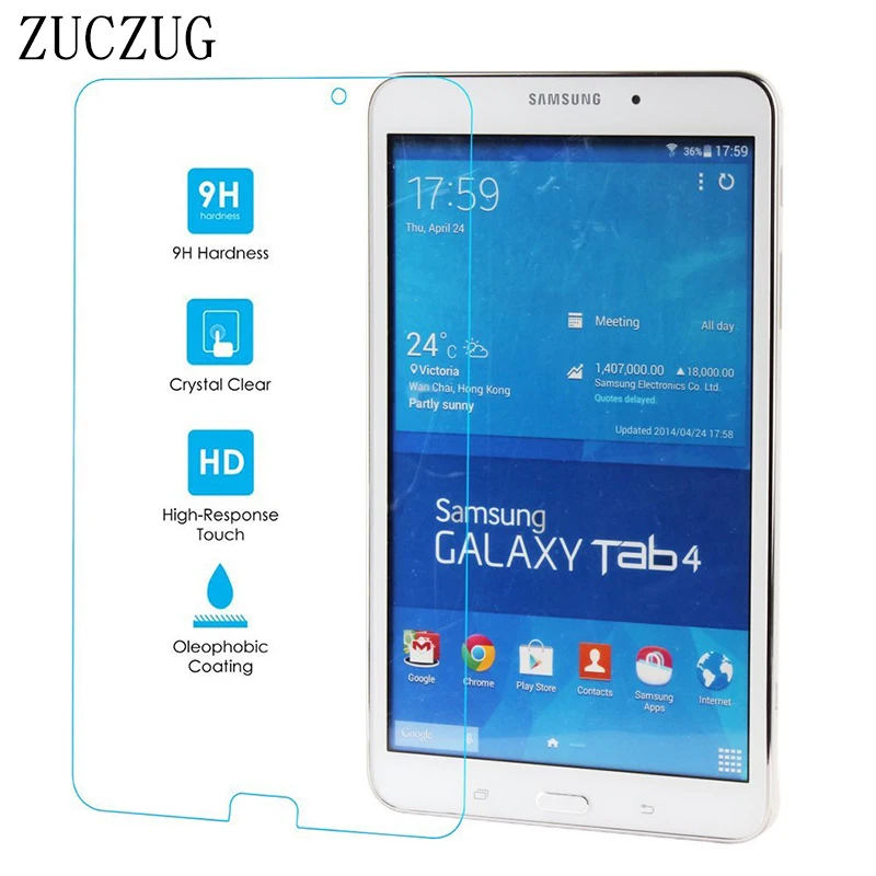 Защитная пленка из закаленного стекла для Samsung Galaxy Tablet 4 8 0 дюйма T330 T335 T337 |