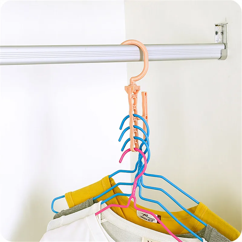 Лидер продаж пластиковые вешалки для белья с пятью отверстиями одежды
