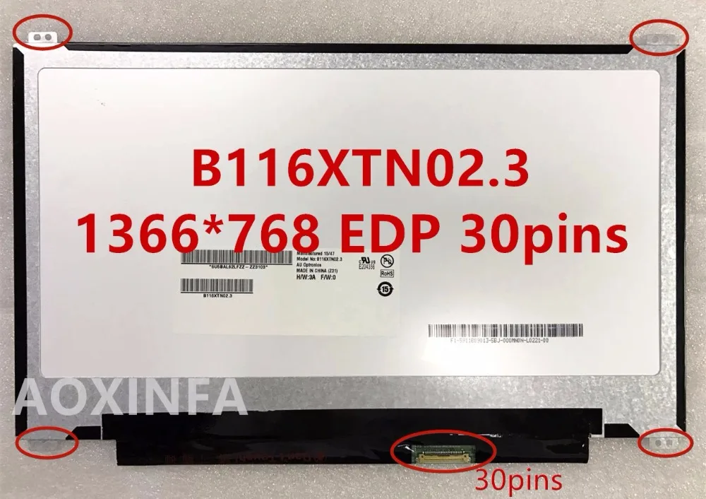 Бесплатная доставка для ноутбука X205 X205T X205TA ЖК экран N116BGE EB2 b116xtn02.3 30Pin тонкий | ЖК-экраны и панели для планшетов -32821317764