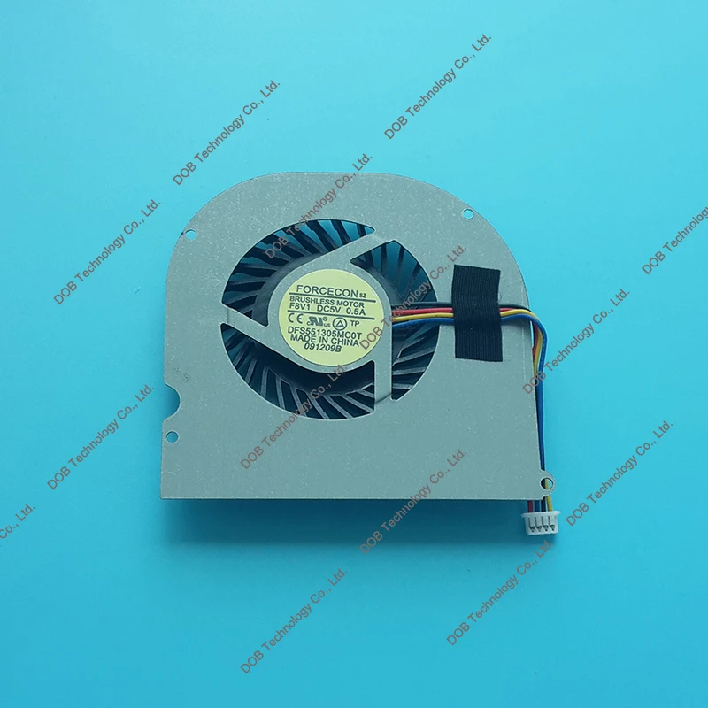 Вентилятор для ноутбука FORCECON DFS551005M30T F7P1 ASUS F80 F80C F80S F80L F80Q F81S F83 X82 X88|laptop cpu fan|laptop cooling