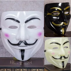 Карнавал в Бразилии фильм V для Вендетта маски анонимные парни Fawkes маски для косплея на Хэллоуин