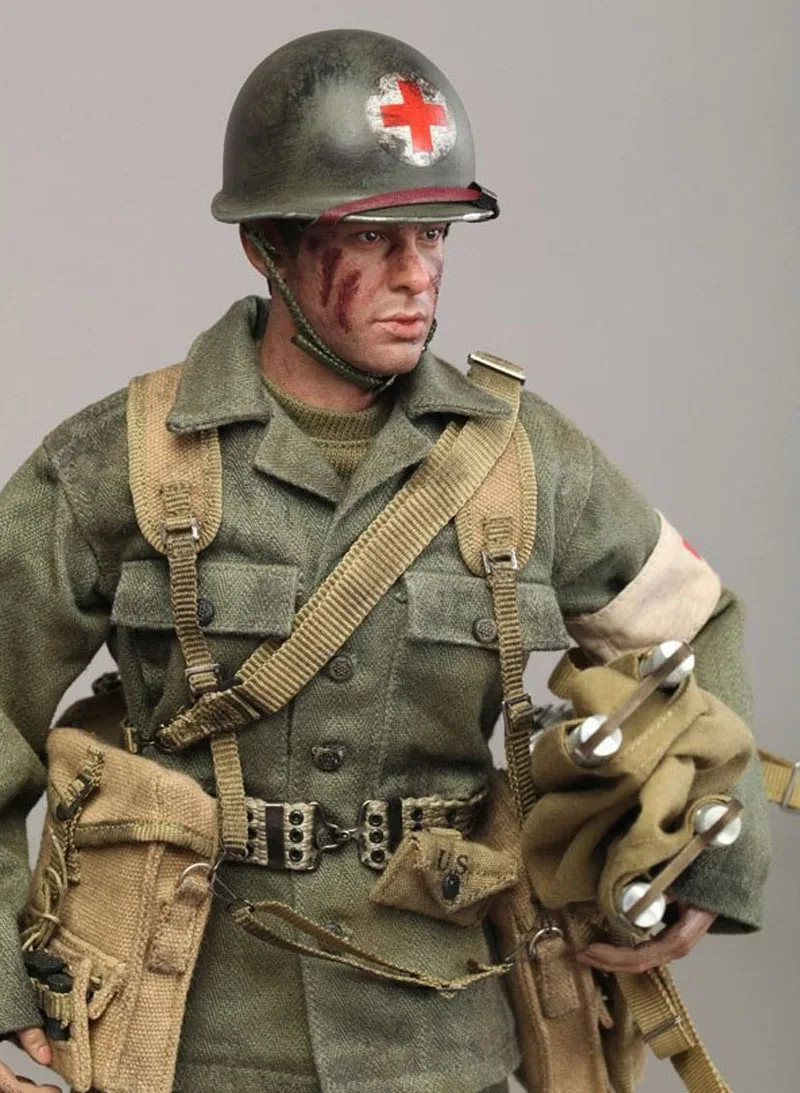 1/6 WWII 77-я стрелковая дивизия боевой медик армейская пехотная дивизия медицинские солдаты модель A80126 модель с головой лепить тело m3