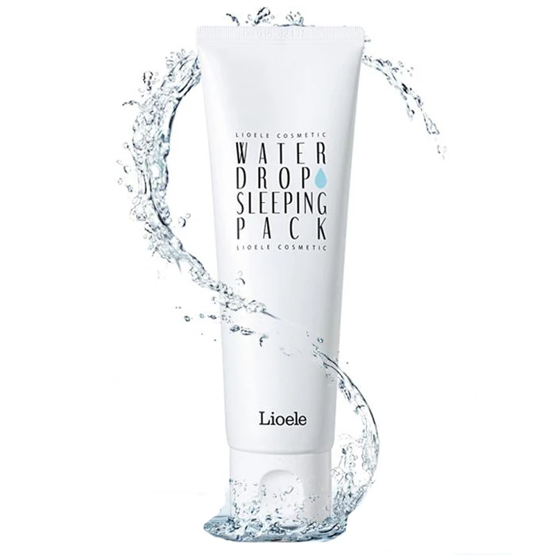LIOELE Water Drop Sleeping Pack 120ml Moisturizing Mask Facial Care Smoothing Skin Sebum Control Face Wrinkle Improvement | Красота и