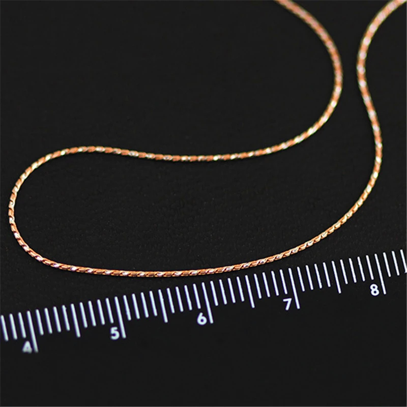 Lotus Fun реальные 925 серебро ручной работы Fine Jewelry колье цепь без подвеска мода Acessórios
