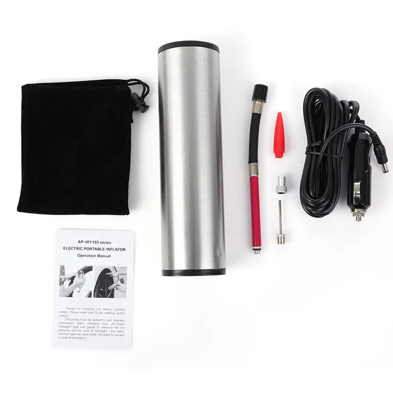 Новый перезаряжаемый электрический портативный велосипедный насос
