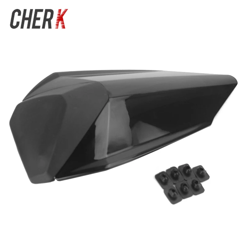 Черный пластиковый задний колпачок для мотоцикла Cherk накладка на заднее сиденье