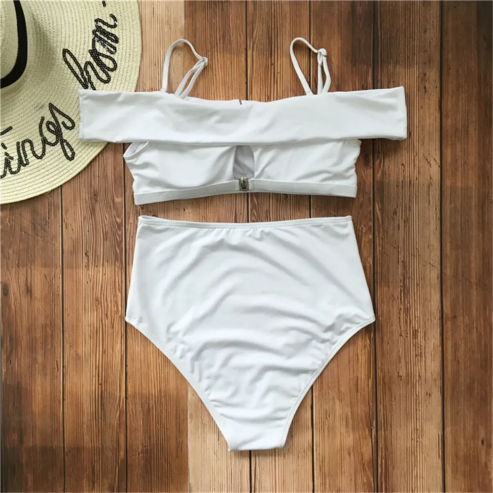 Новинка 2019 комплект бикини с трубочкой сексуальный передний полый женский