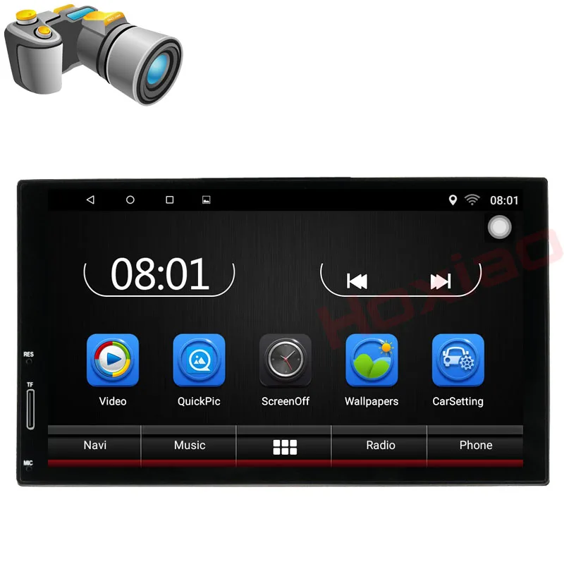 2 Din gps Android 8,1 Автомобильный DVD радио плеер 2 ГБ 32 ГБ четырехъядерный мультимедийный двойной Din для kia Ford Nissan Toyota Volkswagen Mazda