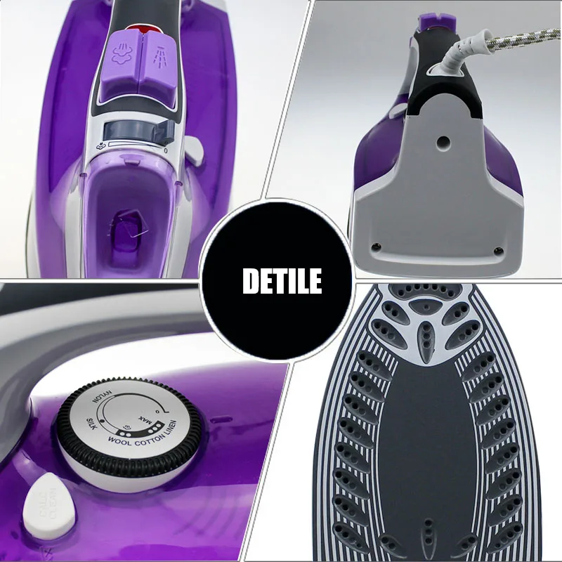 Электрический паровой утюг SOARIN для одежды ручной термостат предотвращения