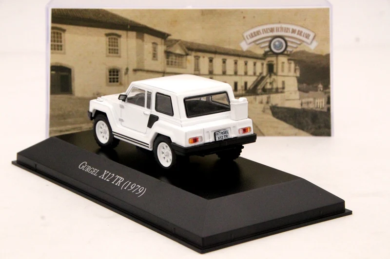 1:43 Gurgel X12 TR модель для литья под давлением ограниченная серия коллекция белые