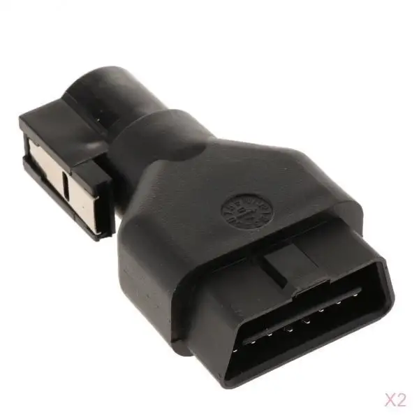 2 шт. совершенно новый автомобильный 16 контактный разъем OBD1 OBD2 адаптер
