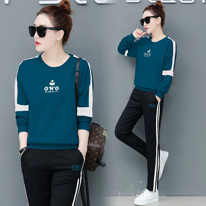 

YICIYA 2 piece set tracksuits for women 2020 outfit tracksuit sportswear co-ord set plus size large top and pants suits clothes