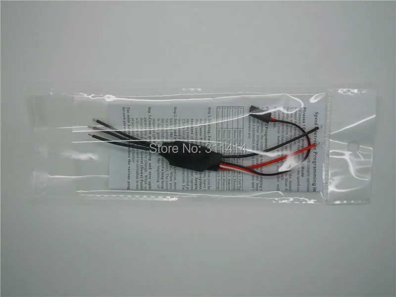 2 шт./лот Профессиональный бесщеточный двигатель 10A ESC 1A BEC 2-3S для радиоуправляемый