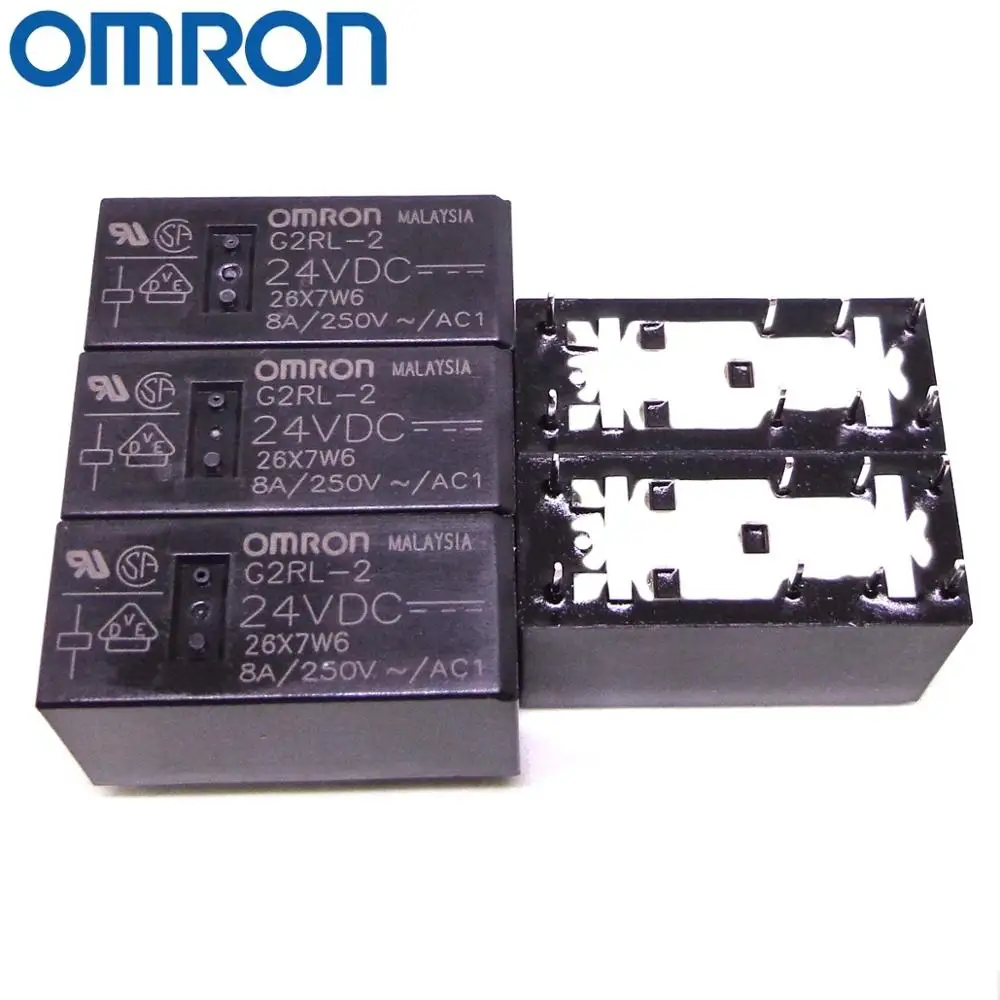 OMRON Реле G2RL-2 12VDC G2RL-2 24VDC G2RL-2 48VDC G2RL-2 12V 24V 48V 8A абсолютно и реле