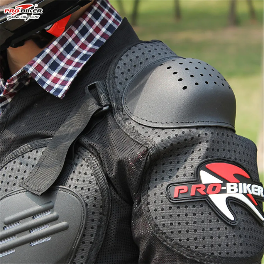 Pro-biker Детская Женская мотоциклетная Защитная гоночная куртка с защитой всего тела, куртка для мотокросса и езды