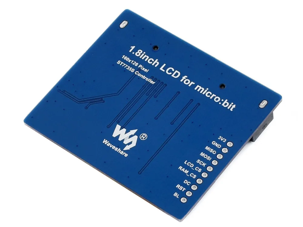 Цветной дисплей 1 8 дюйма для BBC Micro:bit 160x128 пикселей 65K цвета ST7735S драйвер SPI