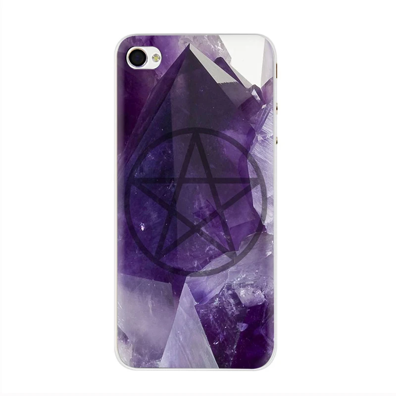 H7 Жесткий чехол для телефона Satanic Pentagram чехол для iPhone 5 5S SE 5C 6 6s 7 8 Plus X XR XS Max 11 Pro Max - Цвет: H7