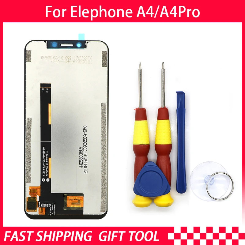 Новый оригинальный сенсорный экран ЖК дисплей для Elephone A4/A4 pro запасные части +