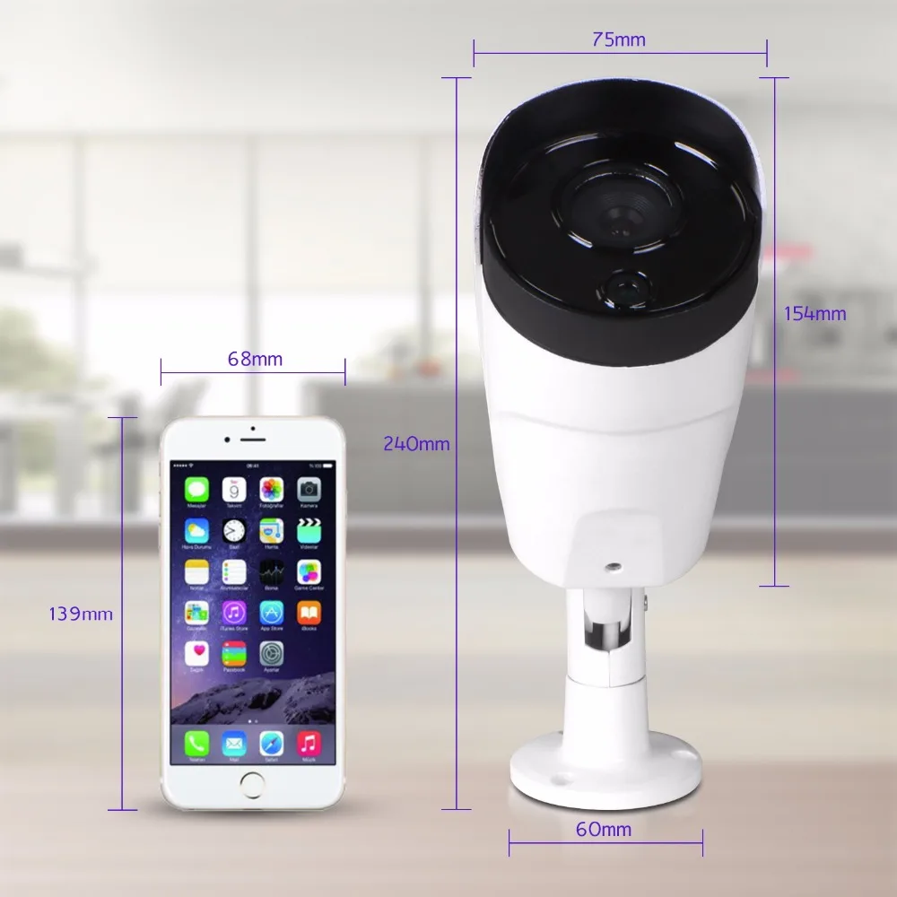 IP66 Открытый 1080 P HD Ip-сети PoE 8-КАНАЛЬНЫЙ видеорегистратор Главная Безопасность