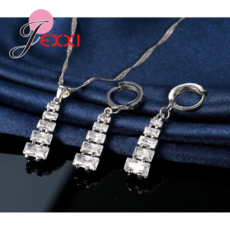 Хит продаж новейшие модные серьги-подвески с кристаллами в виде башни для