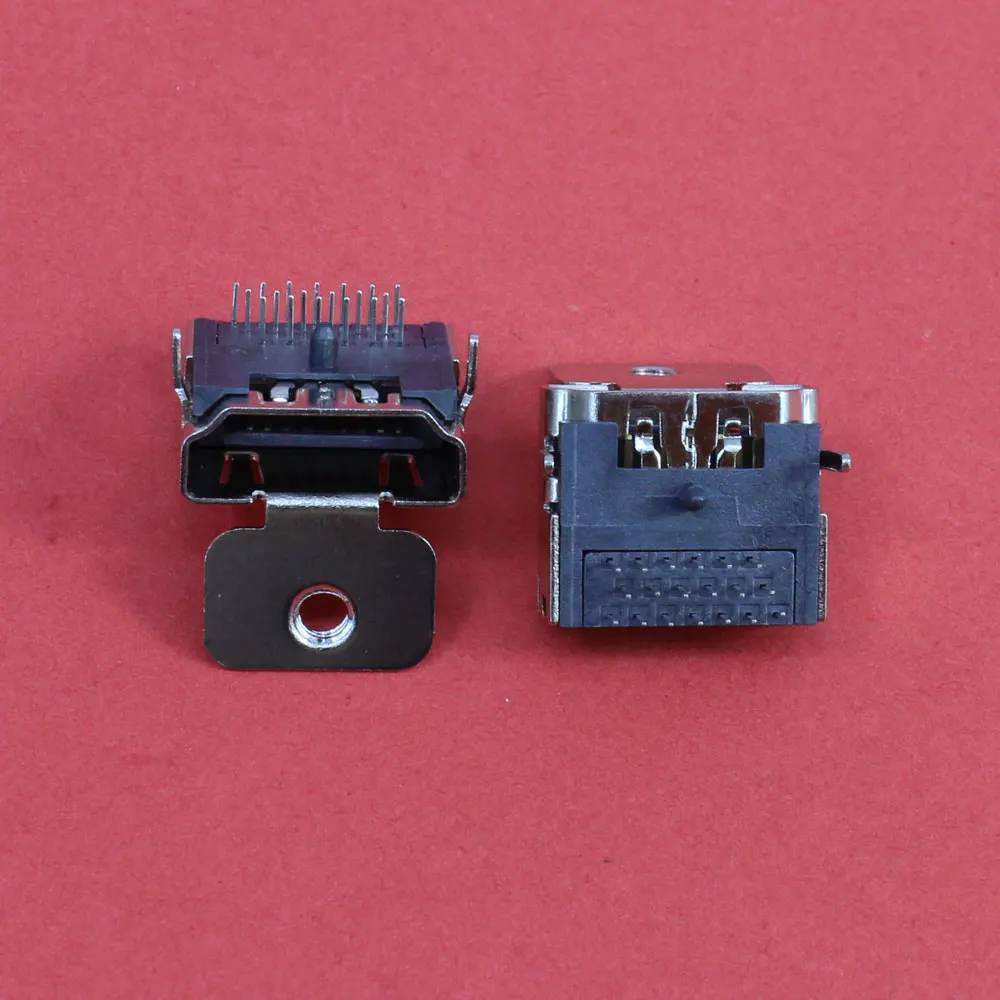 ChengHaoRan 1 шт 19pin HDMI Jack гнездовой разъем 90 градусов 3 ряда pin с фиксированными