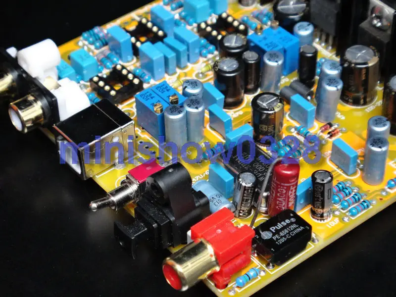 НОВЫЙ ЦАП AD1955 WM8805 декодер аудио DIY KIT usb Совместимость XMOS U8 7pin высокого класса |