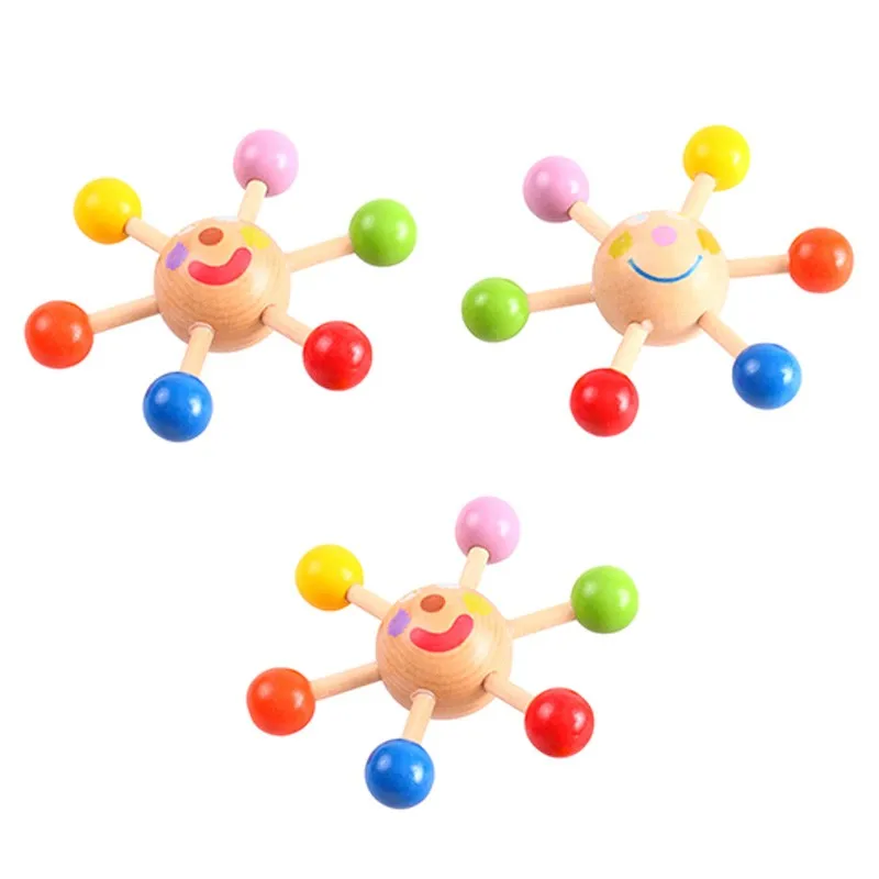 1 шт. новинка деревянный спиннинг Топ Дети Классические игрушки красочные