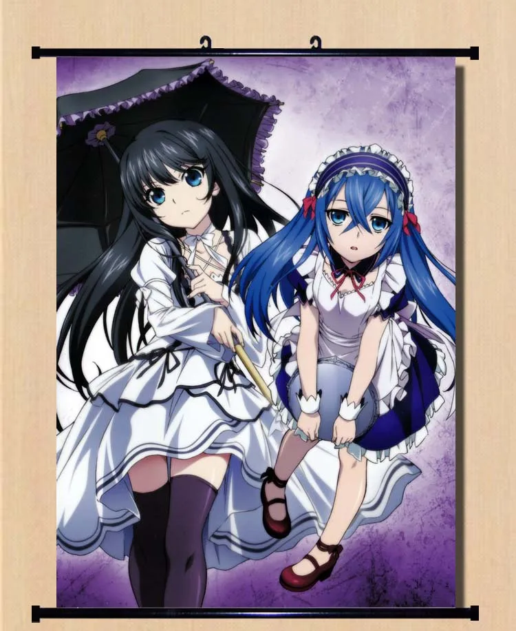 Японская декоративная картина аниме Страйк кровь Kojou Akatsuki Sayaka Kirasaka Yukina Himeragi