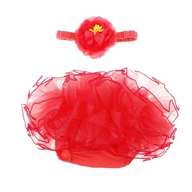 Детский комплект из тюля и повязки на голову 1 пачка кораллового Пасхальная