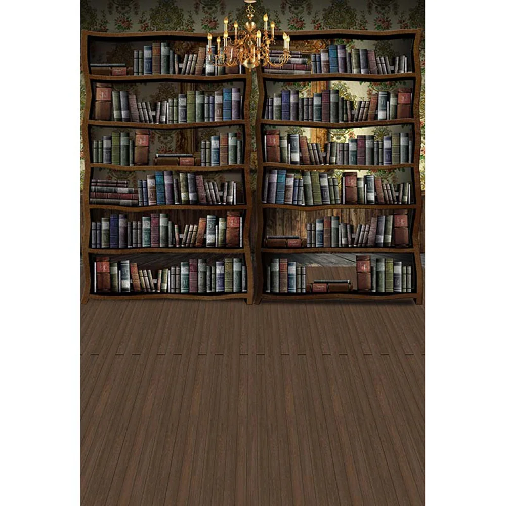Винтажные книги фон для фотосъемки Library Виниловый фон для фотографии школьный фон для фотостудии Foto Achtergrond