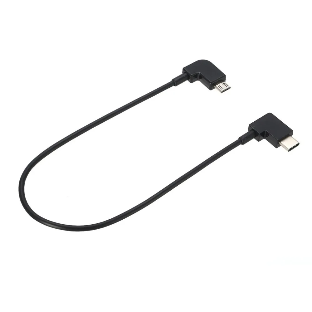 Data Cable For DJI Spark/MAVIC Pro/Mavic 2 Air Control Micro USB to Lighting/type C/Micro USB line for IPhone For Pad For xiaomi