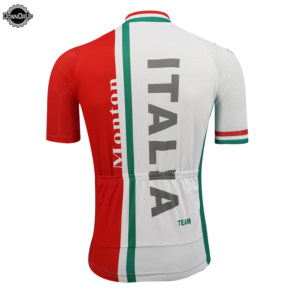 Италия Велоспорт Джерси ropa ciclismo мужская с коротким рукавом команда Велосипедная Одежда для велоспорта Джерси Триатлон Одежда даунруп MTB