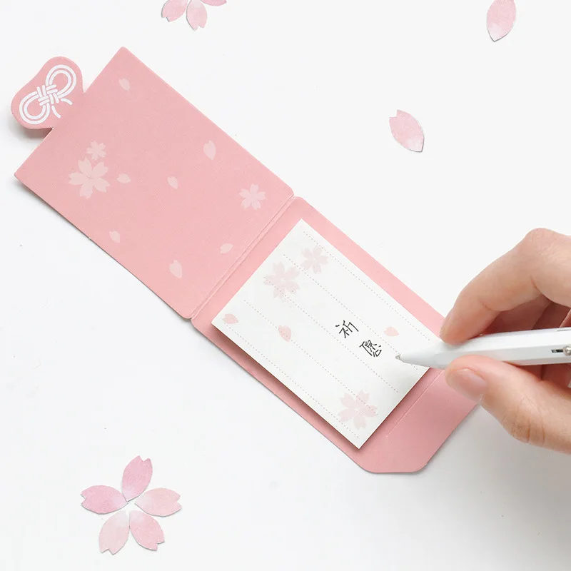 Японский kawaii sticky notes 30 листов креативные студенческие Ретро заметки для
