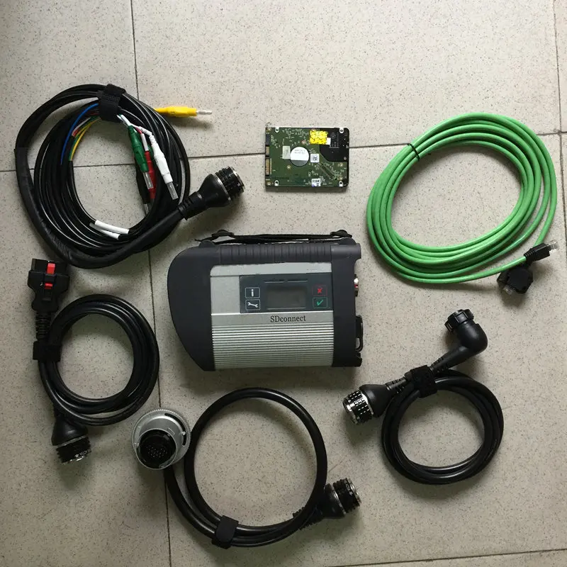 MB Star C4 SD Connect Compact Diagnose with cf19 laptop toughbook + v2020.09 FULL Software Diagnostic Tool Scanner ready to use |