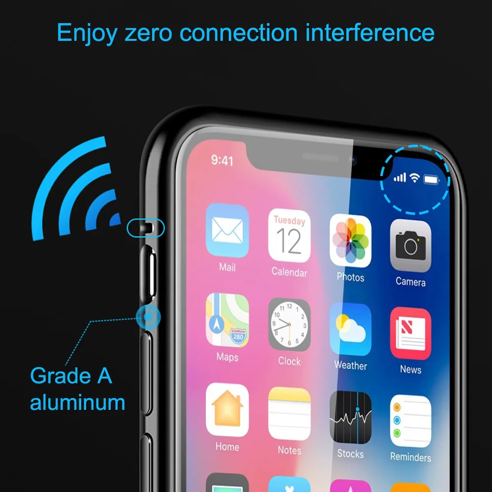 Магнитный металлический чехол KISSCASE для iPhone X 6 6S 7 8 Plus магнитные чехлы из