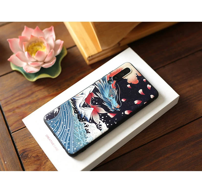 Для huawei P30 Pro Lite Nova 5 Pro 5i 4e 4 P20 3 Honor 20i 10 V20 View 20 чехол 3D рельефный матовый мягкий чехол-накладка Официальный чехол