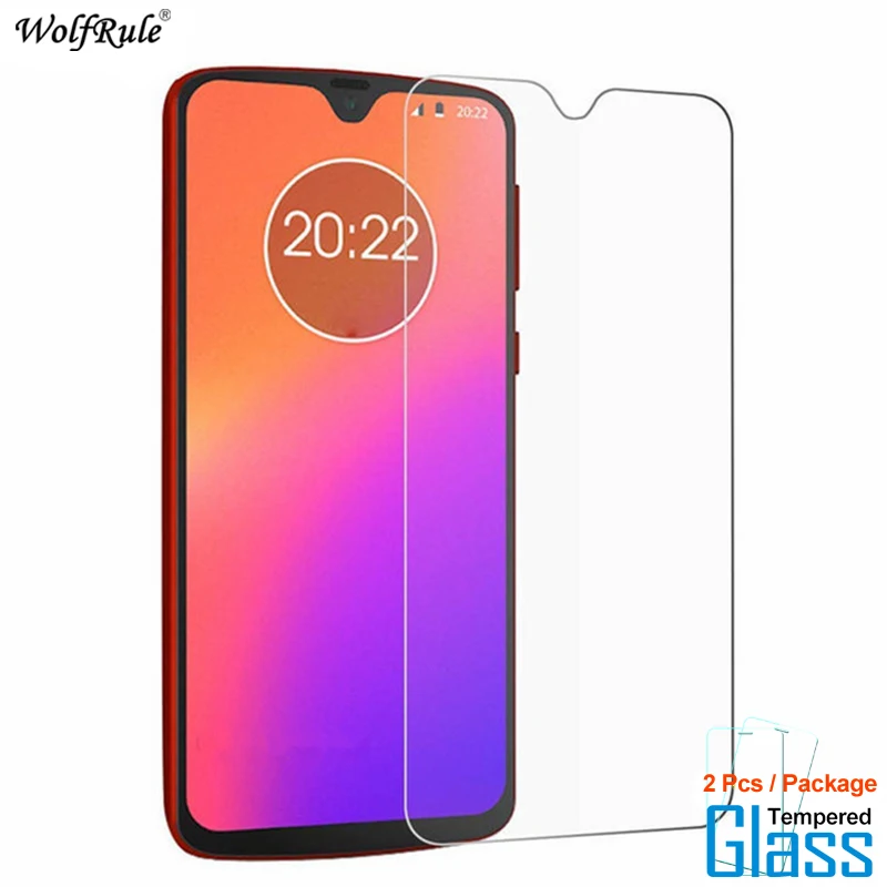 2 uds para vidrio Motorola Moto G7 de vidrio templado Protector de pantalla para Motorola Moto G7 tel&eacute;fono Protector de vidrio pel&iacute;cula-0