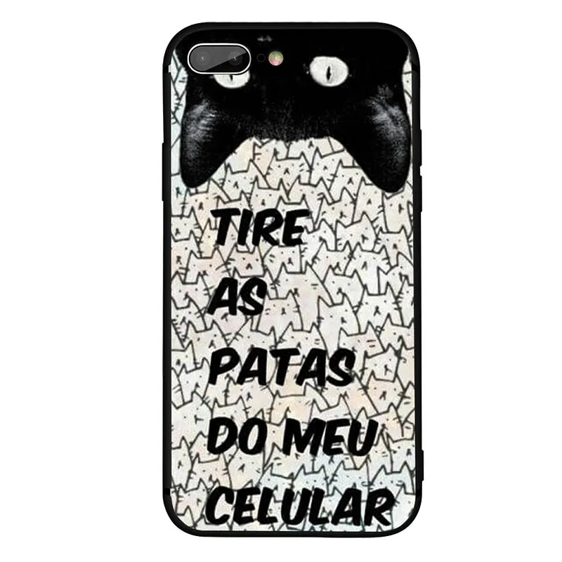 Polar bear корова палец черный прозрачный чехол для iPhone 8 плюс 6s 7 10 XR XS XSMAX Чехол Мягкий