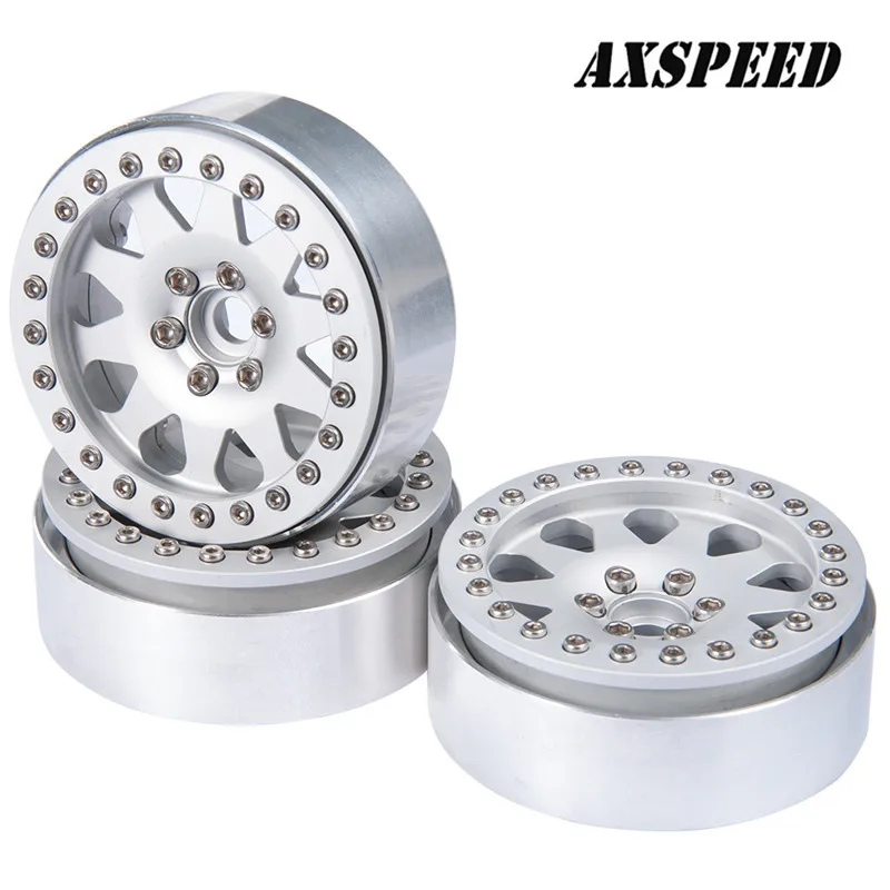AXSPEED 1 шт. 2 дюймов колёсные диски для 1/10 RC D90 SCX10 CC01 D110 Рок Гусеничный колеса обода