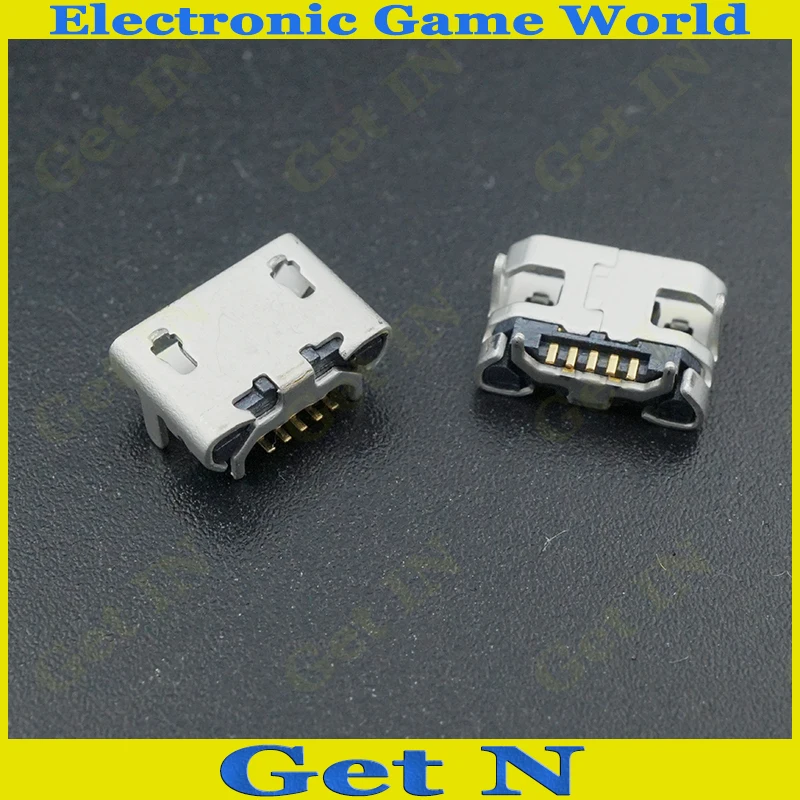5P 5 контактный разъем Micro USB Коннектор с большим Ox рожком для нетбука/планшетного