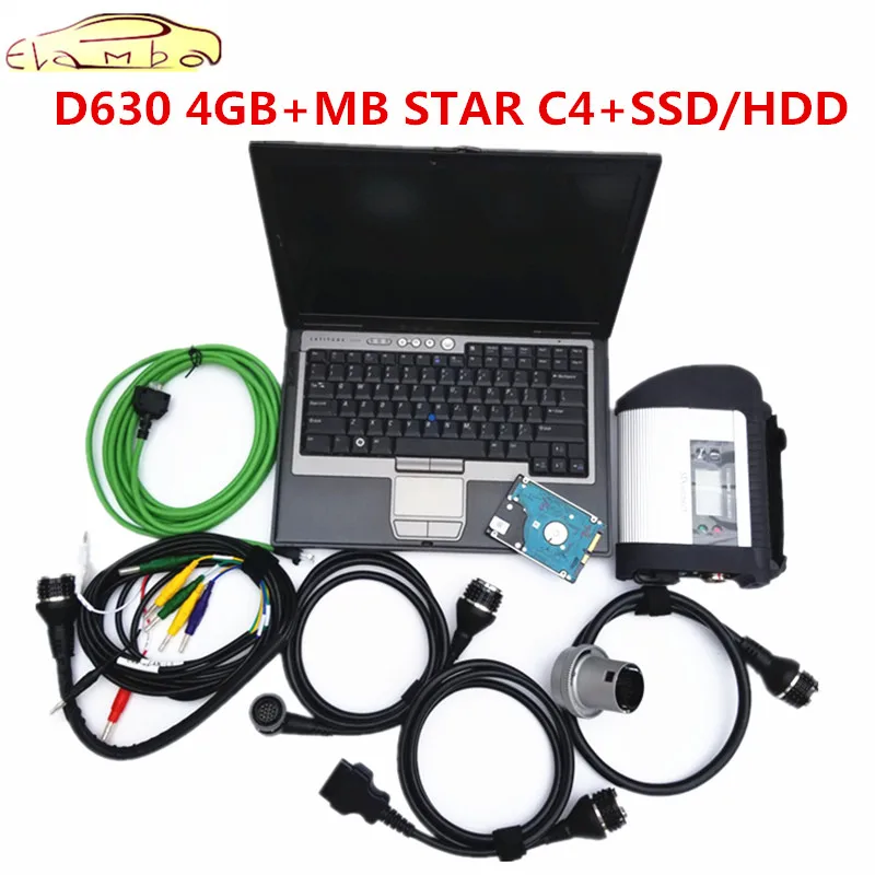 Высококачественный MB Star C4 sd с новейшим программным обеспечением V2021.6 ssd hdd полный