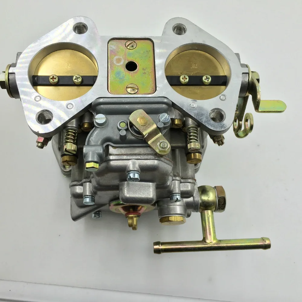 Карбюратор SherryBerg carb carbuettor carby FAJS 45 DCOE Замена WEBER DCOE CARBY DELLORTO SOLEX 45 DCOE с воздушными рожками стеки
