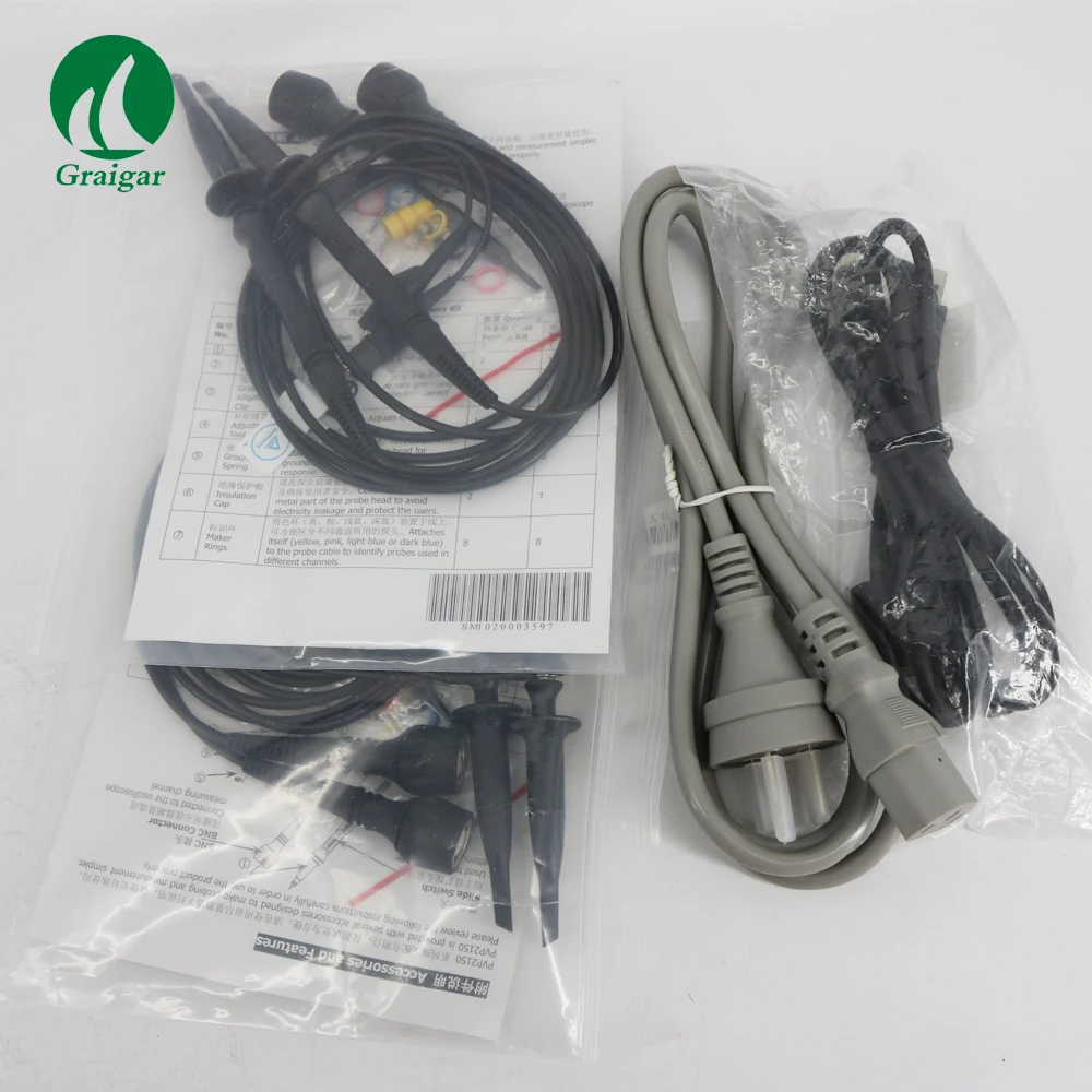 RIGOL DS1054Z 50 МГц полоса пропускания 4 канала 1 г Sa/s частота дискретизации в реальном