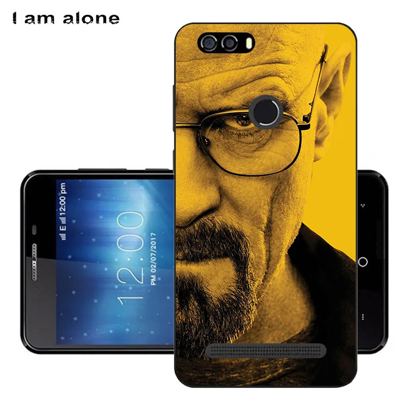 Solf TPU W12 Чехол для телефона I am alone, для Leagoo power 2,, 5,0 дюйма, мягкий ТПУ, мобильный модный, с мультяшным принтом, для Leagoo power 2 - Цвет: Solf TPU W12