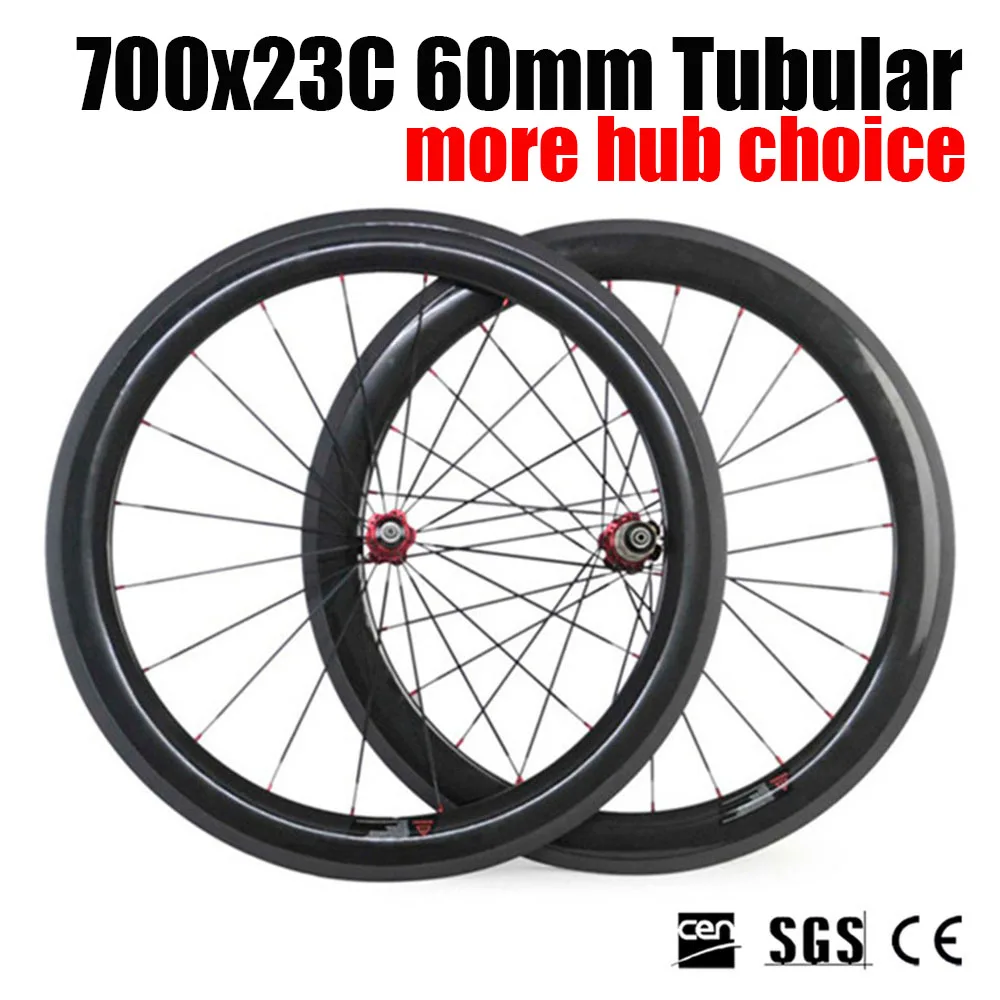 Catazer Racer шоссейные велосипедные колеса аксессуары 700x23C 60 мм комплект трубчатых