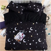 free shipping via ups 3pcs4pcs sanding earth moon star galaxy bedding set twinfullqueen size outer space home textile