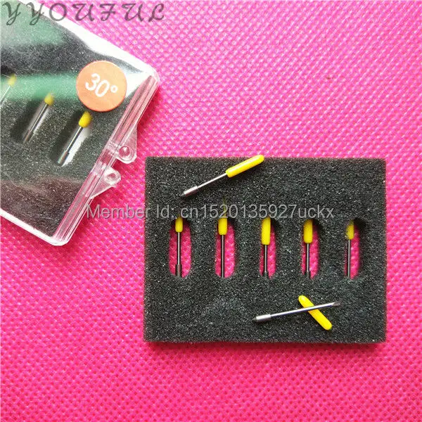 Cutter plotter Graphtec spare parts Icontek CB09 CE5000-60 cutter knife blade 30 degree 10pcs for sale | Компьютеры и офис
